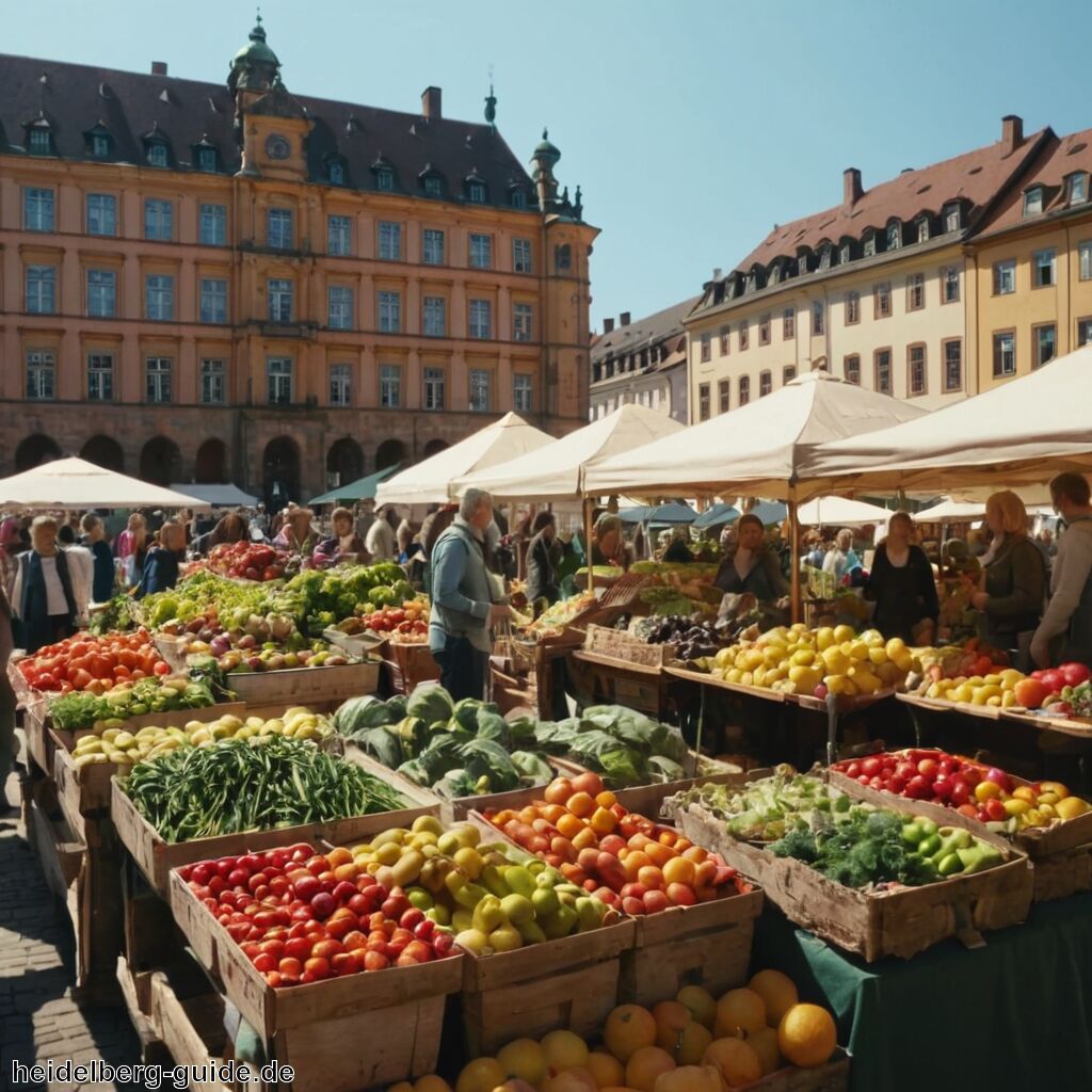 Die besten Wochenmärkte in Heidelberg