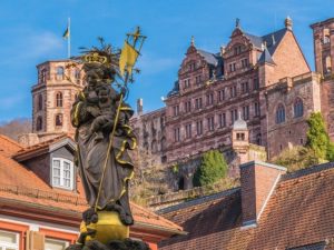 Das Heidelberger Schloss ist die Hauptattraktion